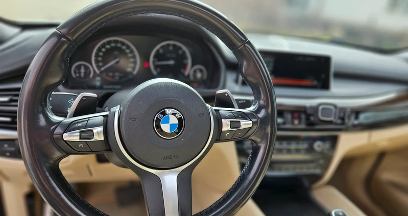 BMW X6 cena 163000 przebieg: 169000, rok produkcji 2016 z Biała małe 631